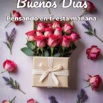 buenos días pensando en ti esta mañana