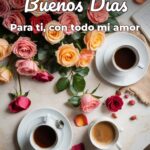 buenos días para ti, con todo mi amor
