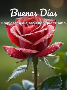 Dar los buenos días a mi amor para una amiga