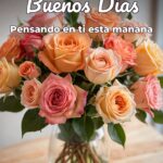 buenos días pensando en ti esta mañana