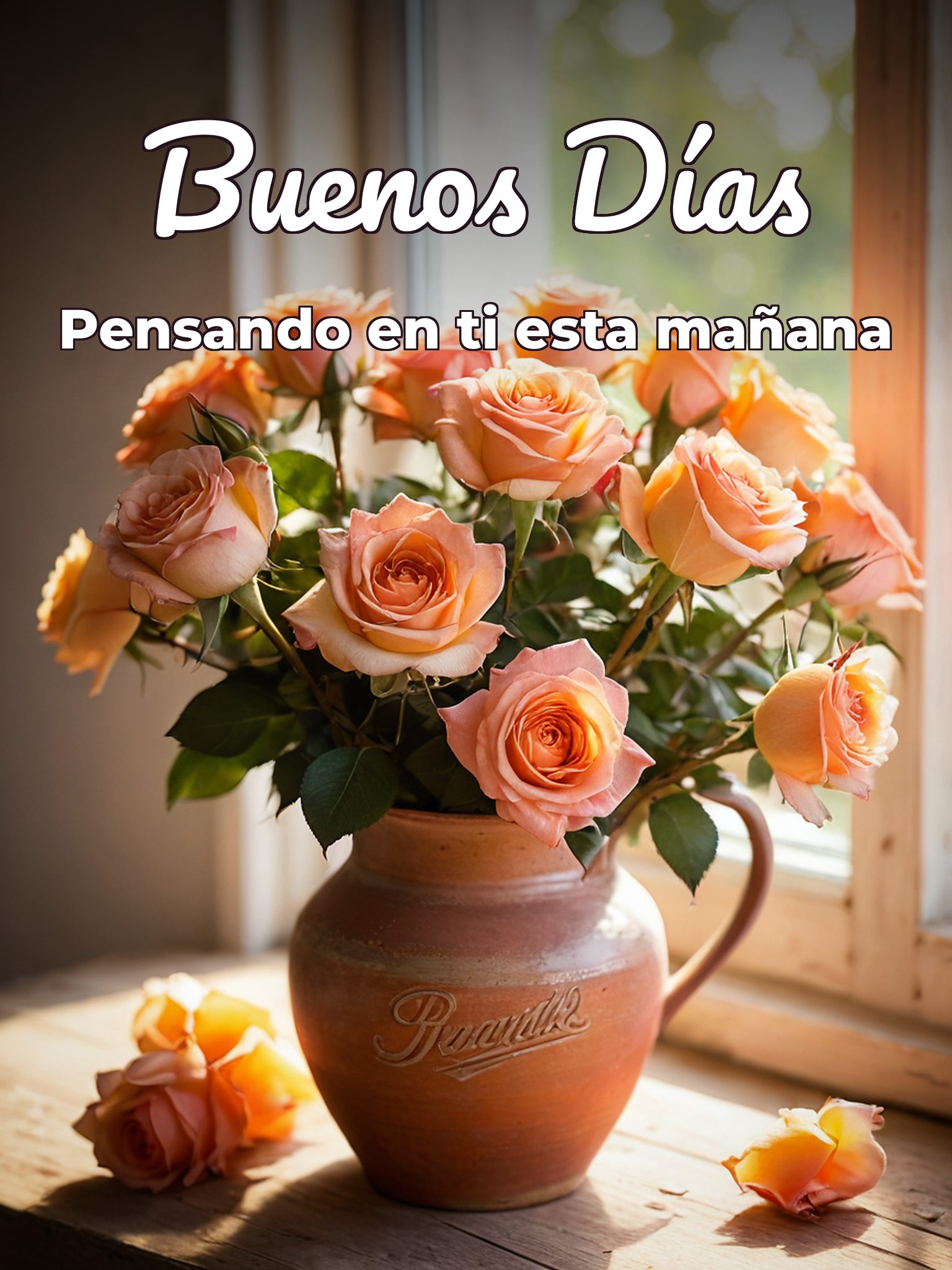 Dar los buenos días a mi novio para celular