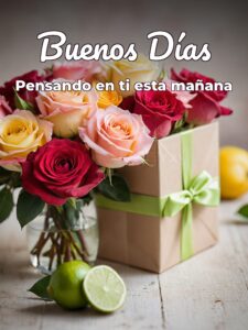 Dar los buenos días a mi novio para mi amor