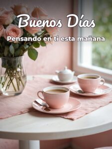Dar los buenos días a tu pareja para mi amor