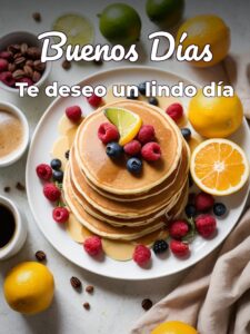 Dar los buenos días a tu pareja para una amiga