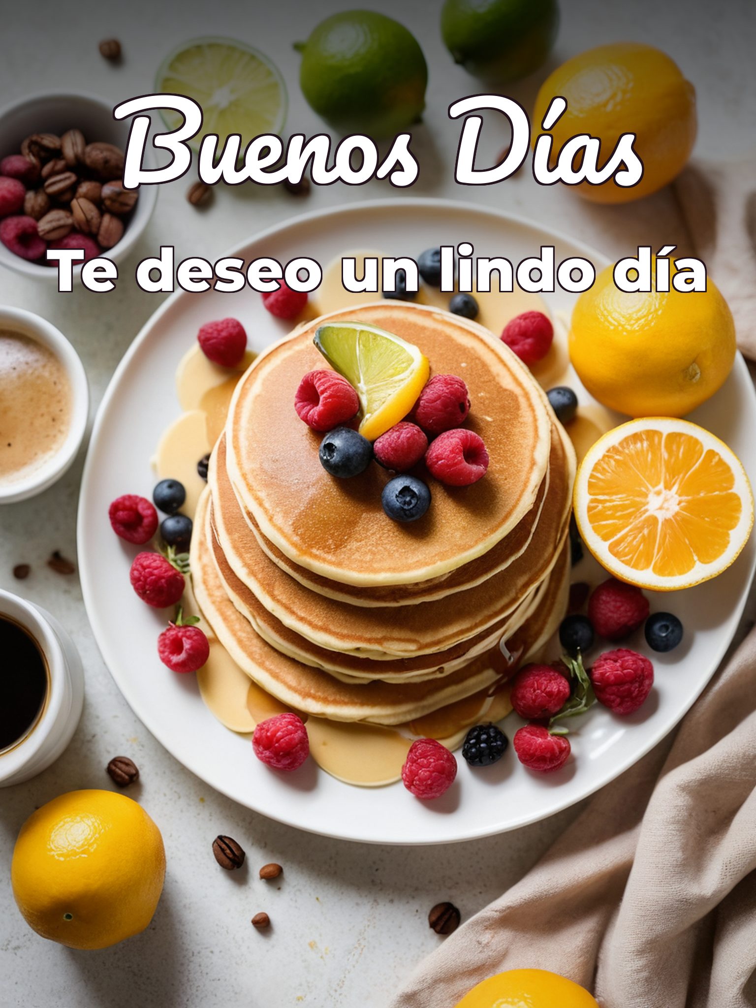 Dar los buenos días a tu pareja para una amiga