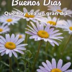 buenos días que hoy sea un gran día