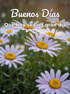 Dar los buenos días a una mujer