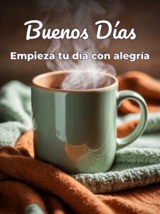 Dar los buenos días a una mujer para Facebook
