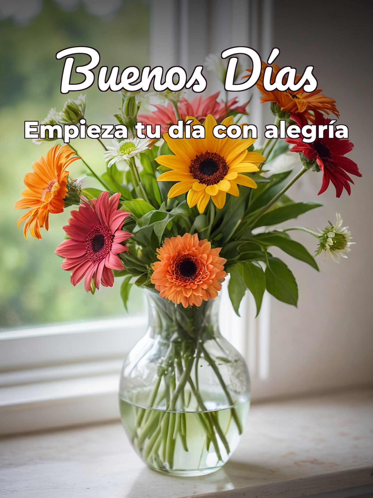 Dar los buenos días para WhatsApp