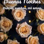 buenas noches dulces sueños, mi amor