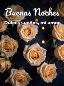 Darle las buenas noches a mi novia para Facebook