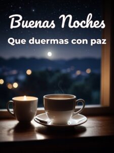 De buenas noches mensajes para Facebook