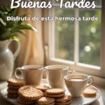 buenas tardes disfruta de esta hermosa tarde