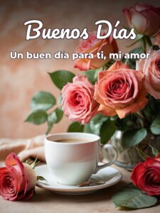De buenos días amor para Facebook