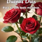 buenos días para ti, con todo mi amor