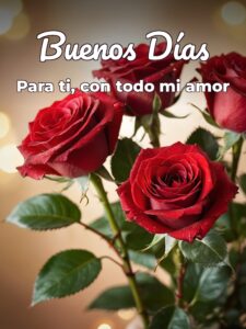 De buenos días amor para WhatsApp