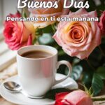 buenos días pensando en ti esta mañana