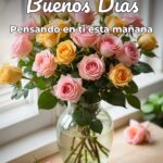 buenos días pensando en ti esta mañana
