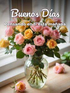 De buenos días mi amor para Facebook
