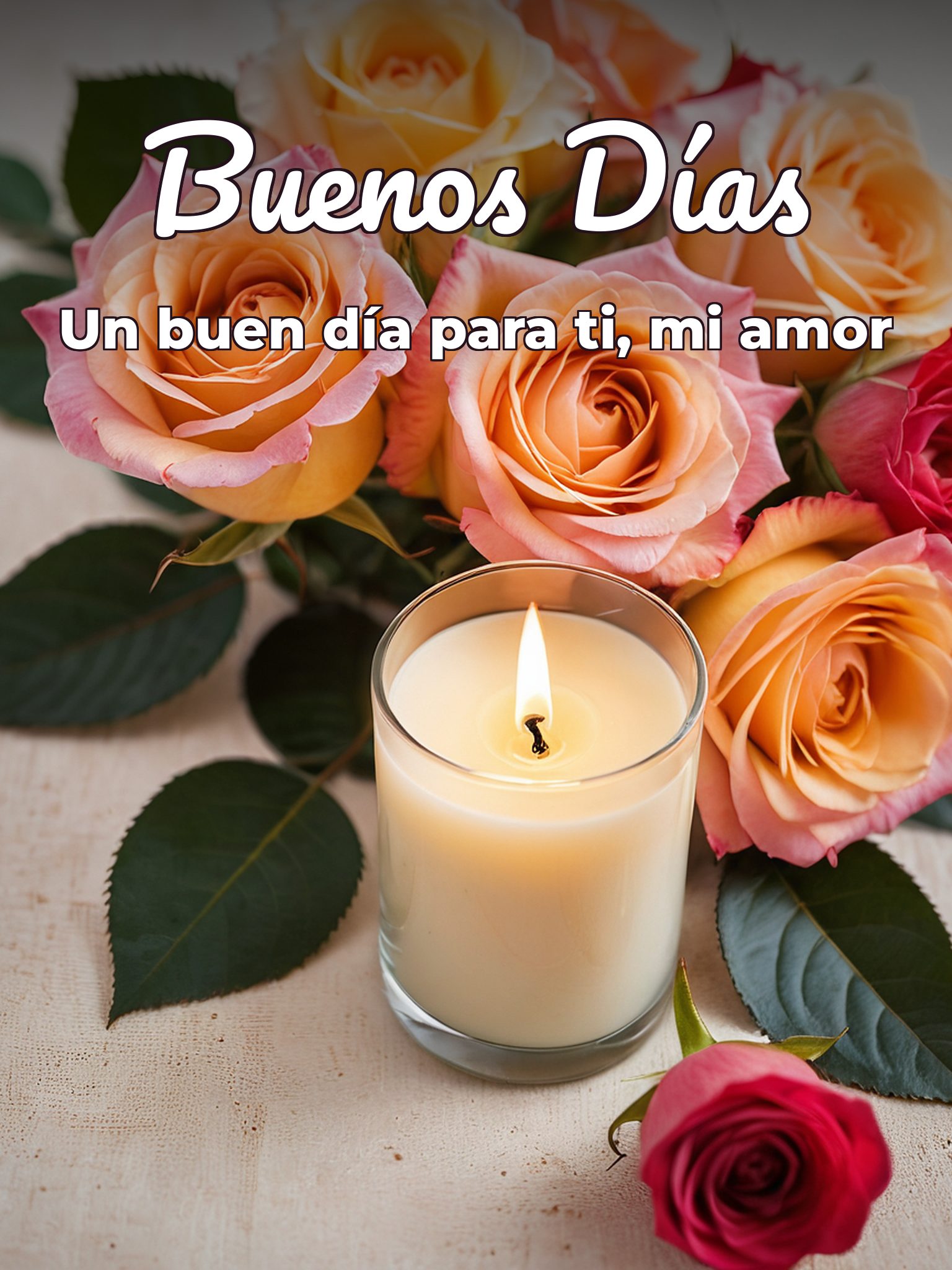 De buenos días mi amor para mi amor