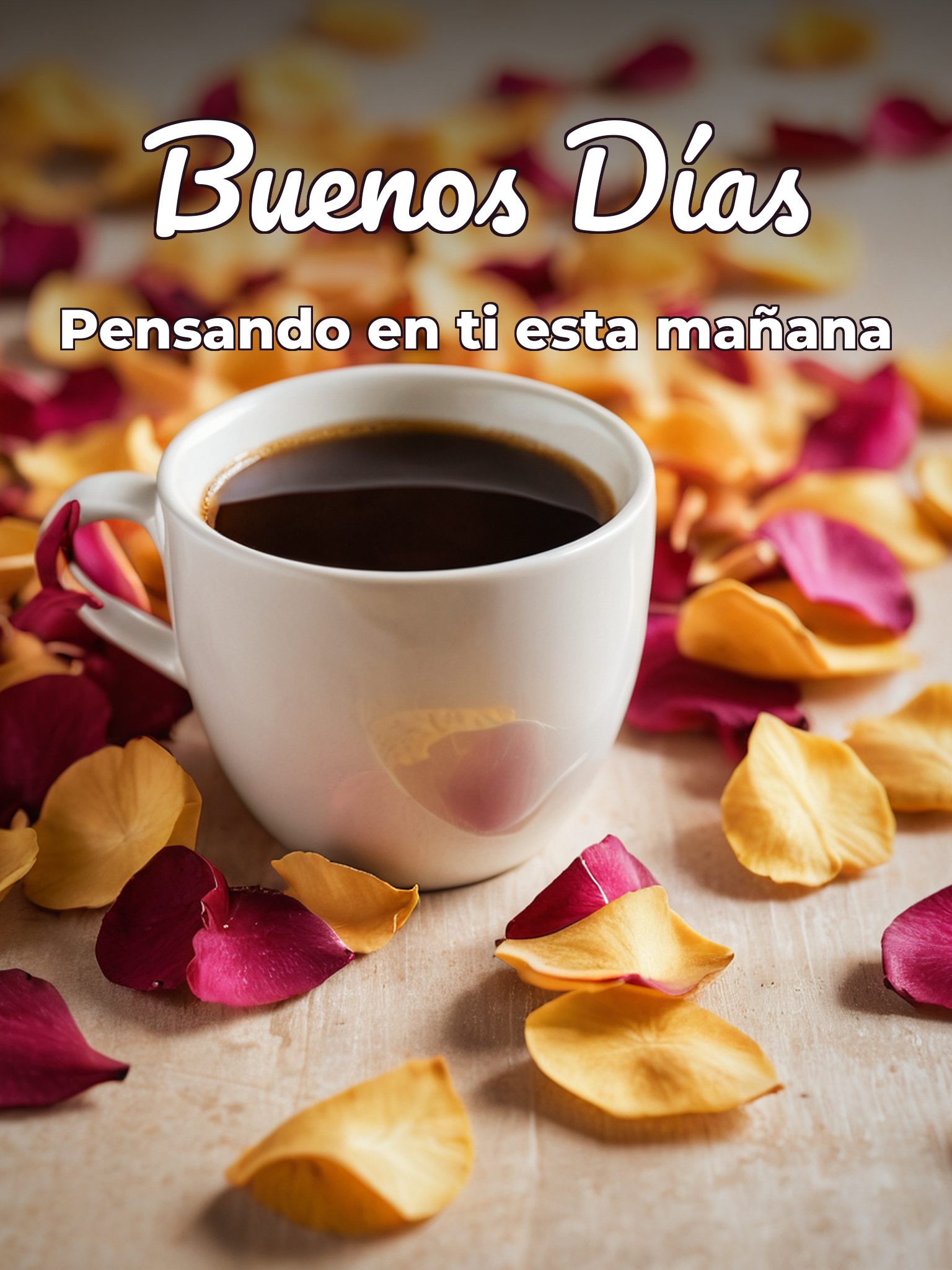 De buenos días mi amor para una amiga