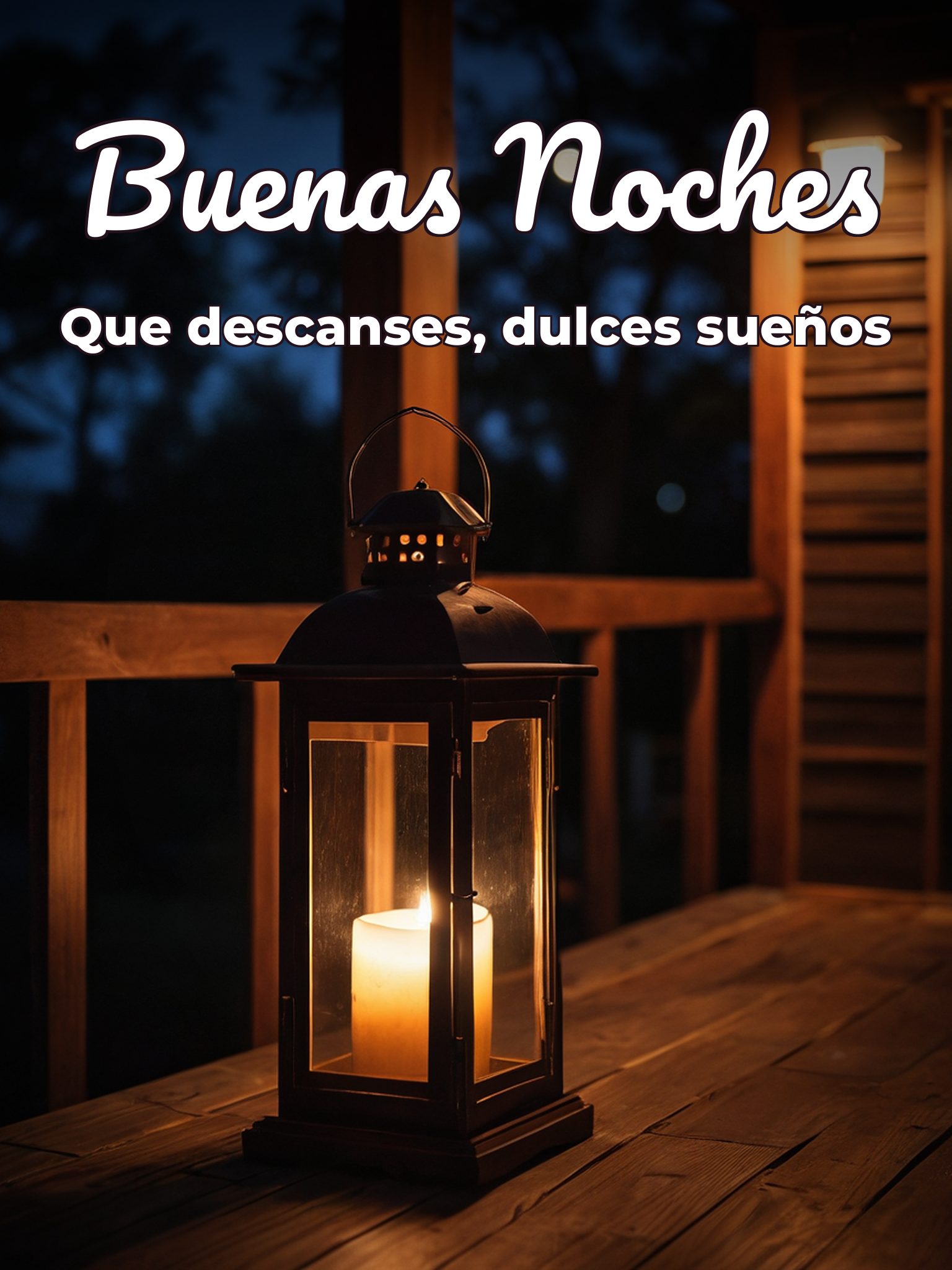Deceos de buenas noches