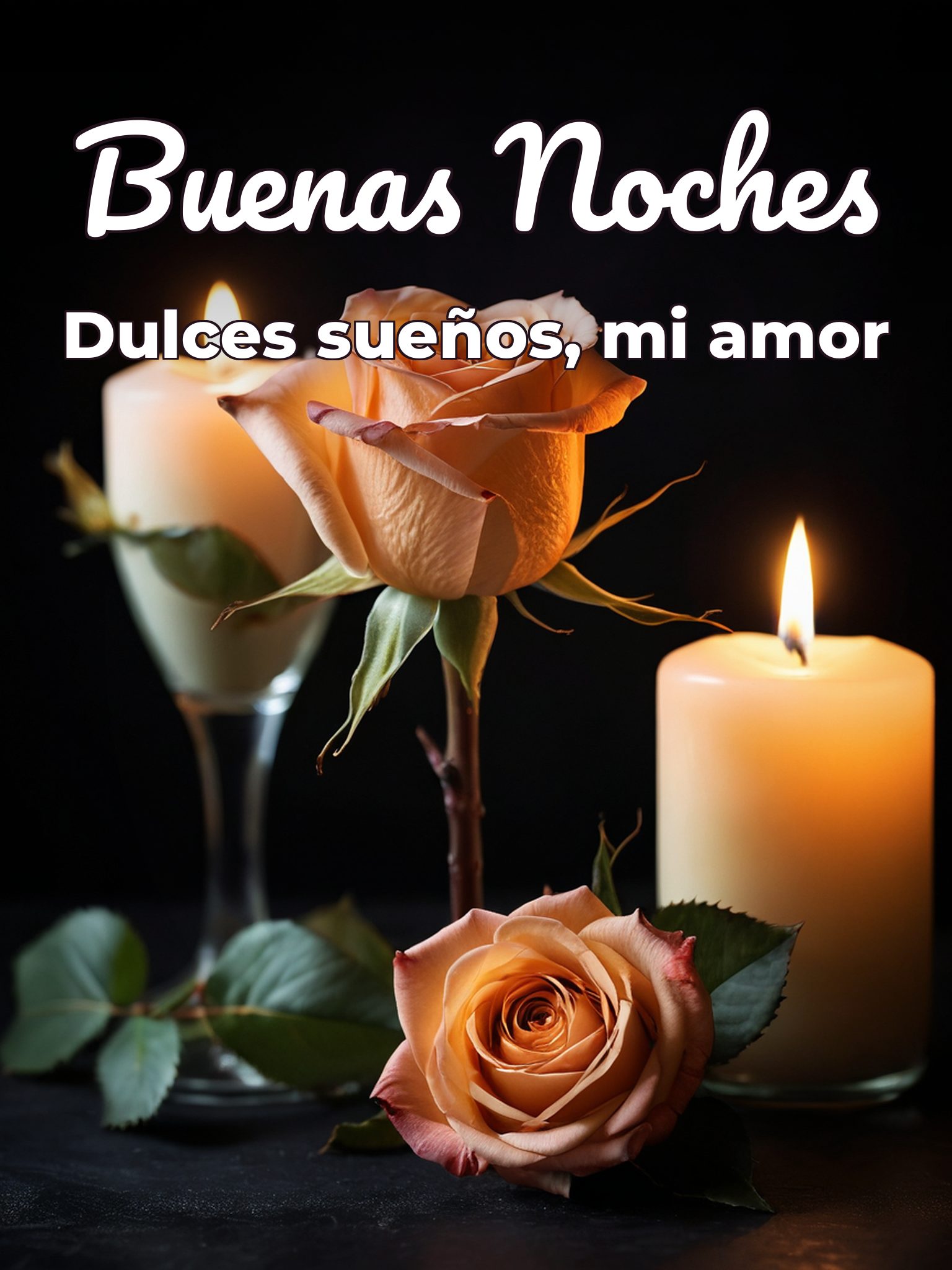 Decir buenas noches a tu amor