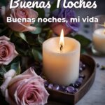 buenas noches buenas noches, mi vida