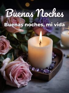 Decir buenas noches con amor para WhatsApp