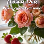 buenos días para ti, con todo mi amor