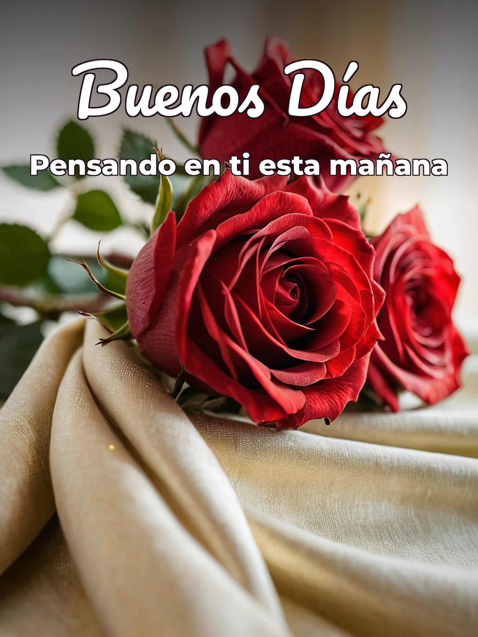 Decir buenos días a mi amor para Facebook