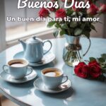 buenos días un buen día para ti, mi amor