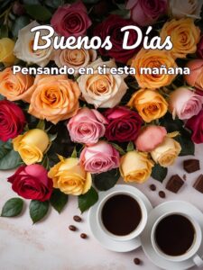 Decir buenos días a mi amor para WhatsApp