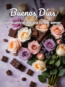 Decir buenos días con amor