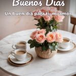 buenos días un buen día para ti, mi amor