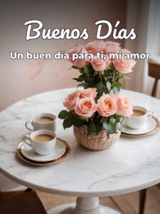 Decir buenos días con amor para descargar