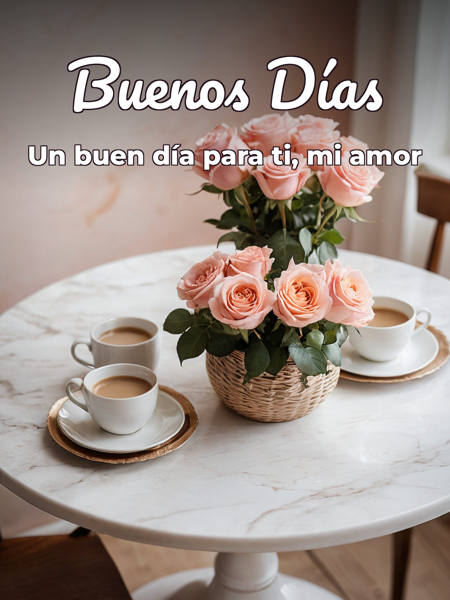 Decir buenos días con amor para descargar
