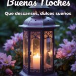 buenas noches que descanses, dulces sueños