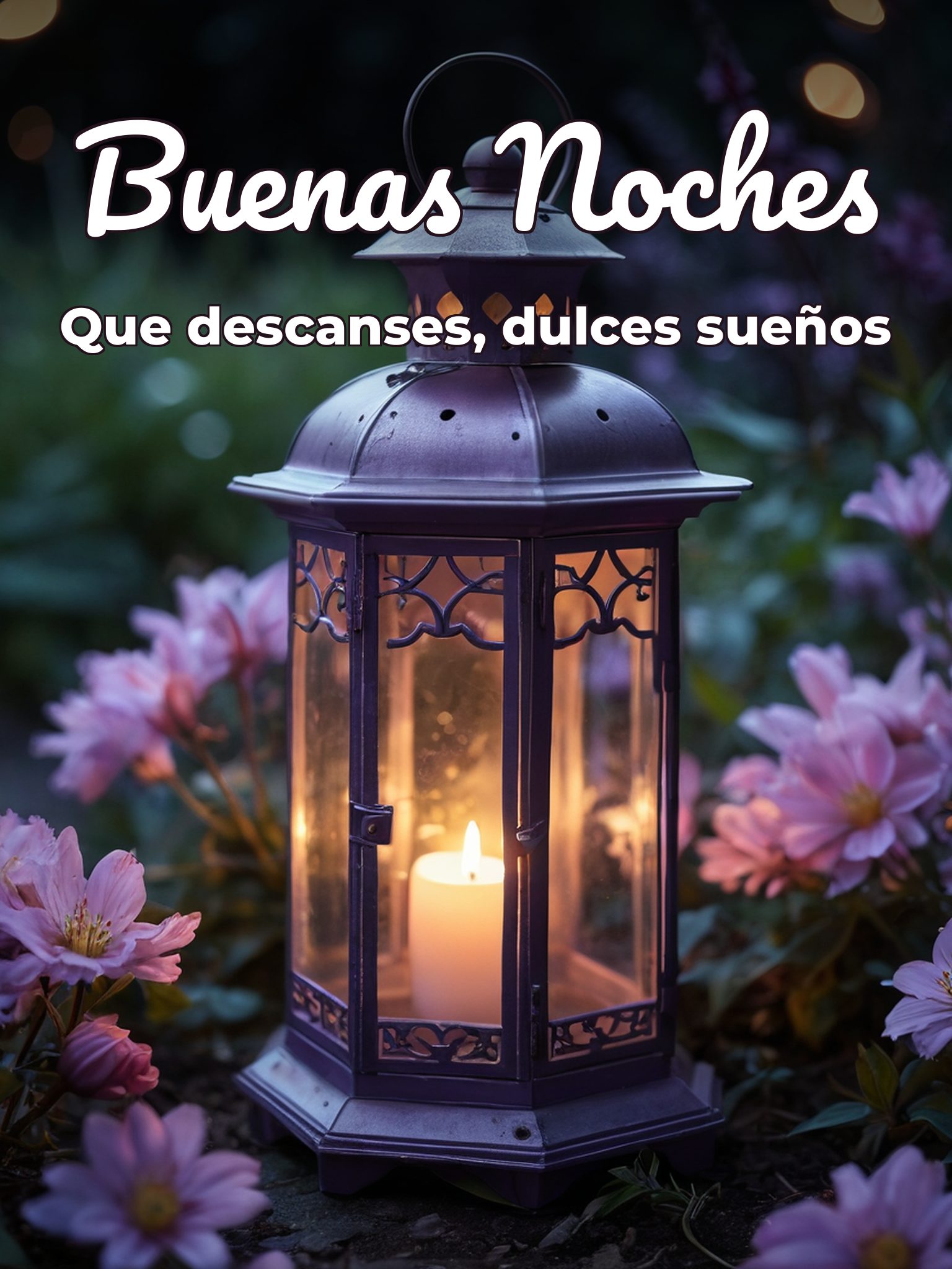 Dedicaciones de buenas noches para celular