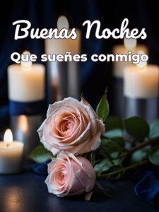 Dedicatoria buenas noches amor para WhatsApp