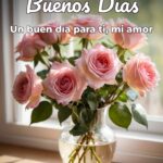 buenos días un buen día para ti, mi amor