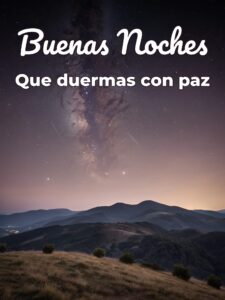 Dedicatorias de buenas noches para celular