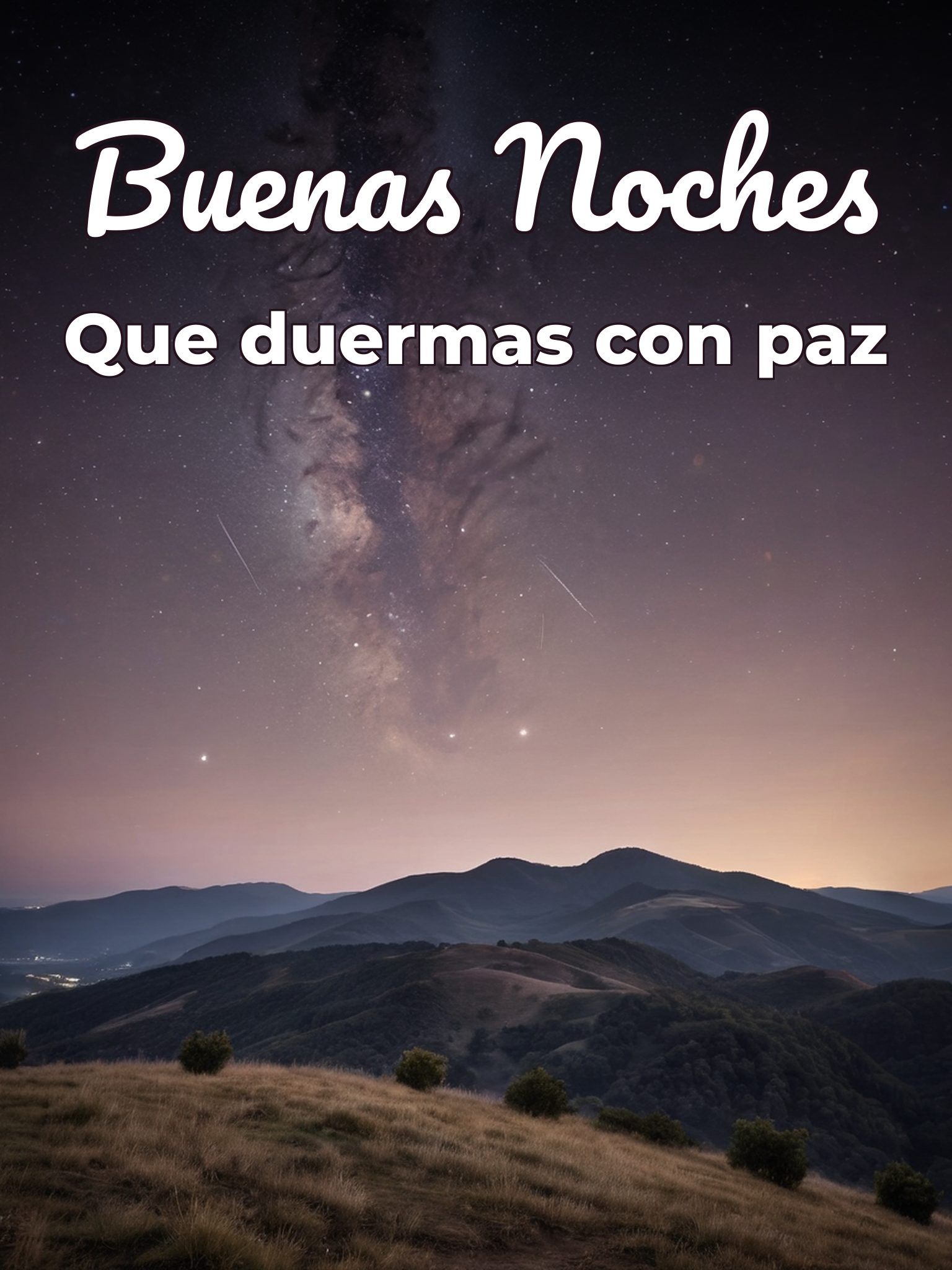 Dedicatorias de buenas noches para celular