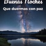 buenas noches que duermas con paz