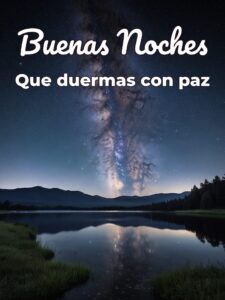 Dedicatorias de buenas noches para Facebook