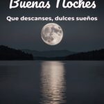 buenas noches que descanses, dulces sueños