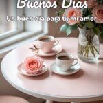 buenos días un buen día para ti, mi amor
