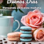 buenos días pensando en ti esta mañana
