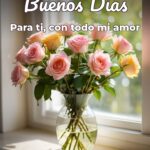 buenos días para ti, con todo mi amor