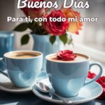 buenos días para ti, con todo mi amor